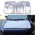 Silver Car SUV Windshield Windscreen Sun Shade Sunshade Visor Reflective Thermal Screen Auto Accessories