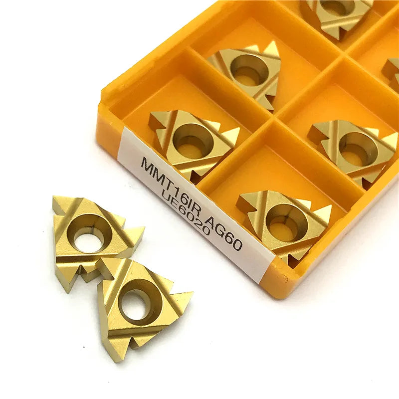 MMT 11ER 16ER 22ER AG60 VP15TF Thread Turning Tool Carbide Insert Steel Processing CNC Metal Lathe Tool  Cutting Turning  Insert