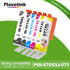 Plavetink 5 Color PGI 570 CLI 571 Printer Ink Cartridge Compatiable For Canon PIXMA MG5750 MG5751 MG5752 MG6850 MG6851 Printer