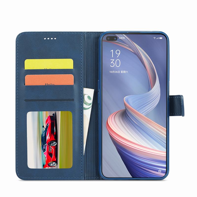 Case For OPPO Reno 4Z 5G Cover Flip Wallet Retro Leather Phone Cases For OPPO Reno 4 Z Lite Card Slot Stand Bags Coque