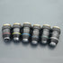 195 Black Achromatic Objective 4X 10X 20X 40X 60X 100X High Quality Microscope Objective Lens RMS 20.2mm Objective Parts