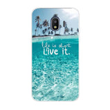 Case For Samsung J2 Core Case Silicone Back Cover Phone Case For Samsung Galaxy J2 Core 2018 J 2 SM-J260F J260F J260 flower rose