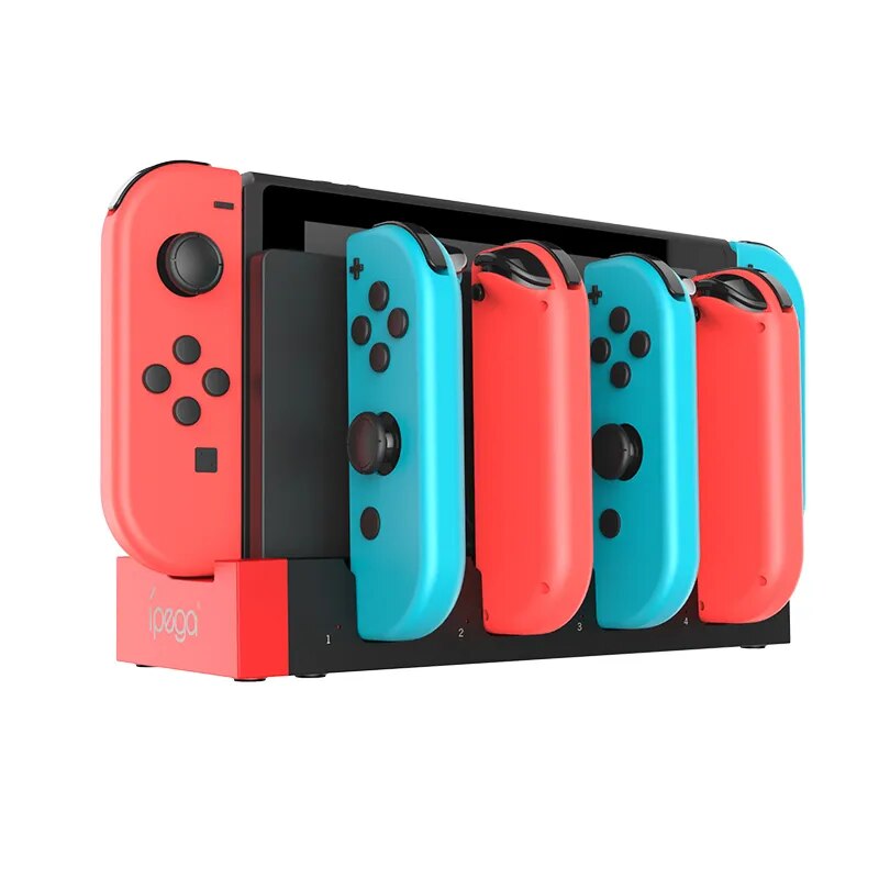 Ipega PG-9186 Joy Con Charger Charging Dock Stand Station Holder for Nintendo Switch Joy-Con Game Console Controller Accessories