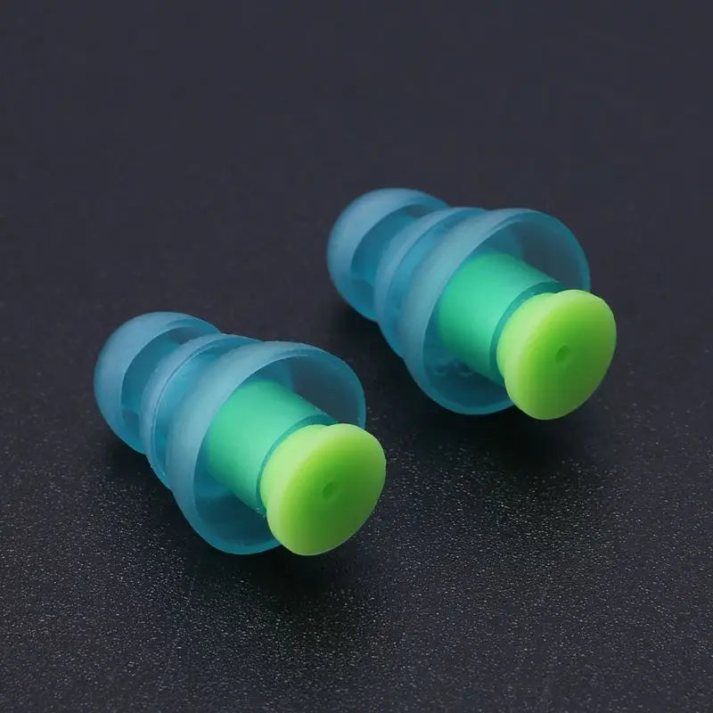 1 Pair Noise Cancelling Hearing Protection Earplugs For Concerts Musician Motorcycles Reusable Silicone Ear plugs