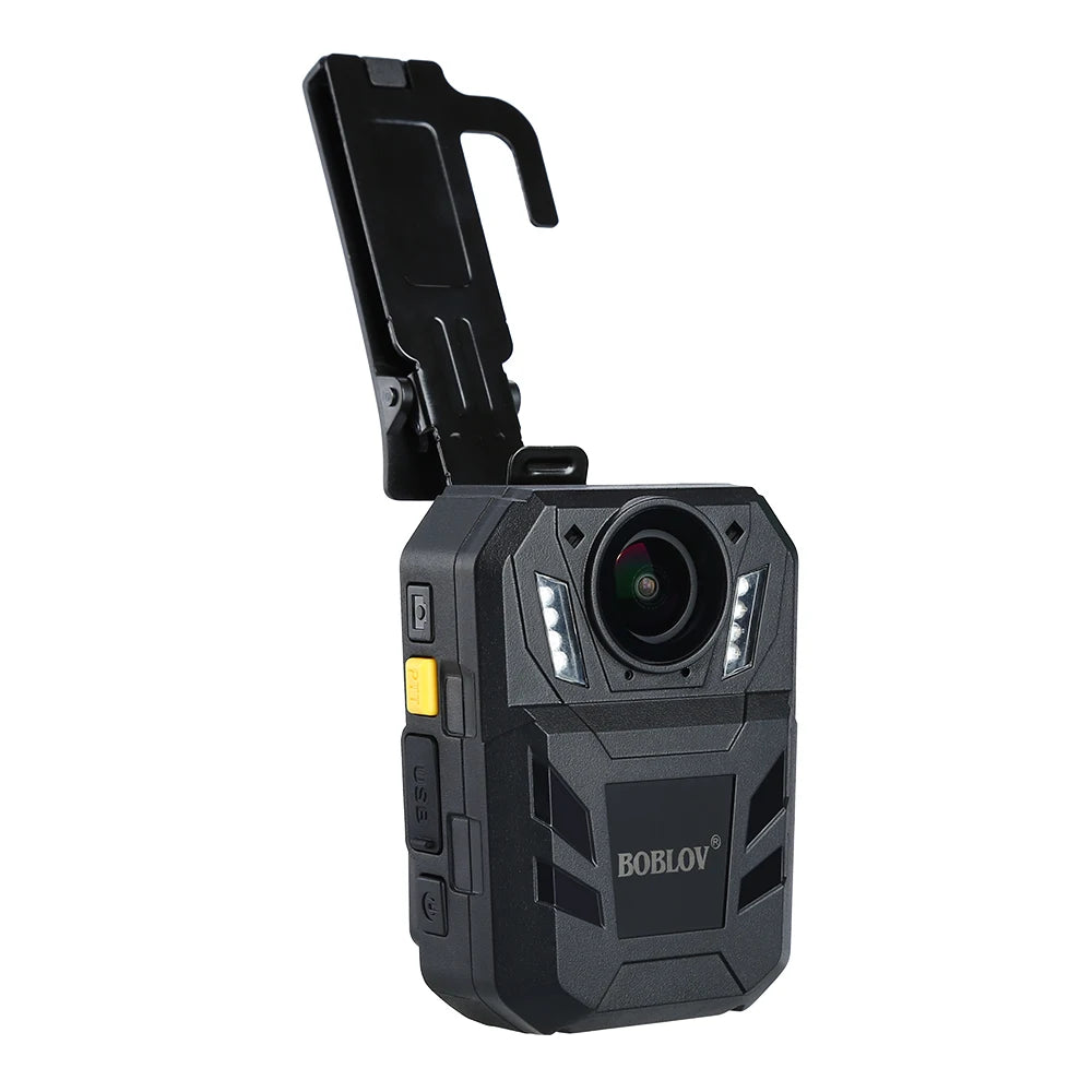 BOBLOV WA7-D 64GB Ambarella A7 32MP HD 1296P Wearable Body Camera Security Video Recorder 4000mAh Battery With Remote Control