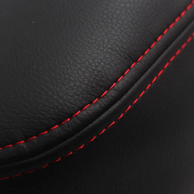 Soft Leather Armrest Cover For Acura MDX 2007 2008 2009 2010 2011 2012 2013 Car Center Control Armrest Box Surface Cover Trim