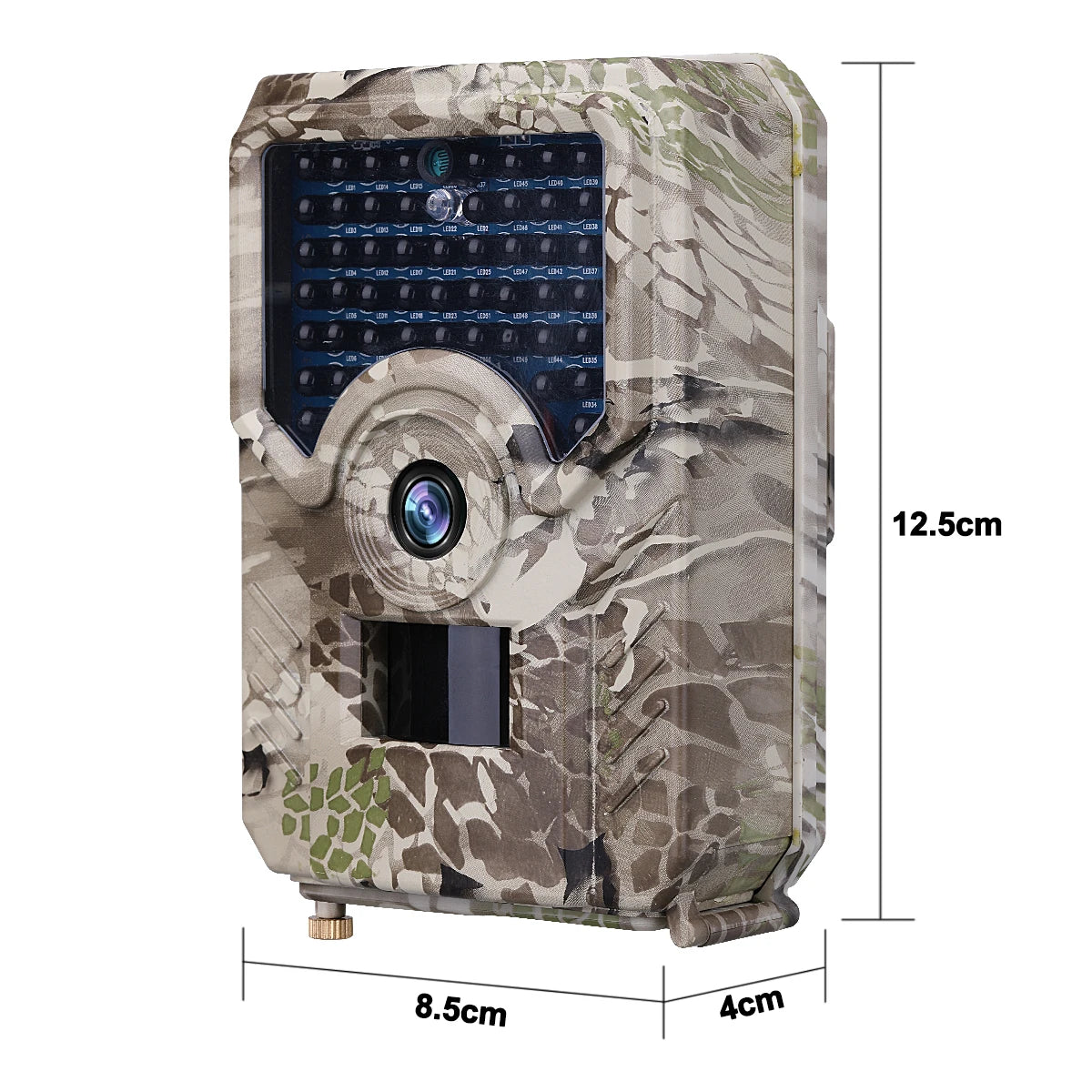 Wildlife Camera 12MP HD 1080P Trail Hunting Camera Waterproof Night Version Photo 0.8s Trigger Time Wildlife Cam Home Safety