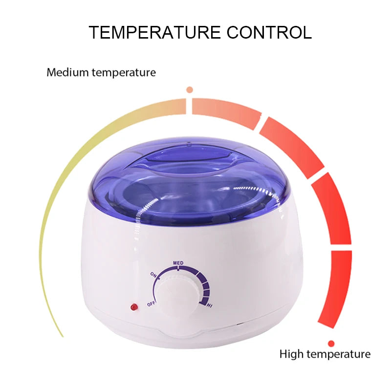 Paraffin Wax Warmer Mini Wax Dipping Pot Kit Heater Waxing Hands Feet Body 200cc Epilator Electric Hair Removal Wax Machine