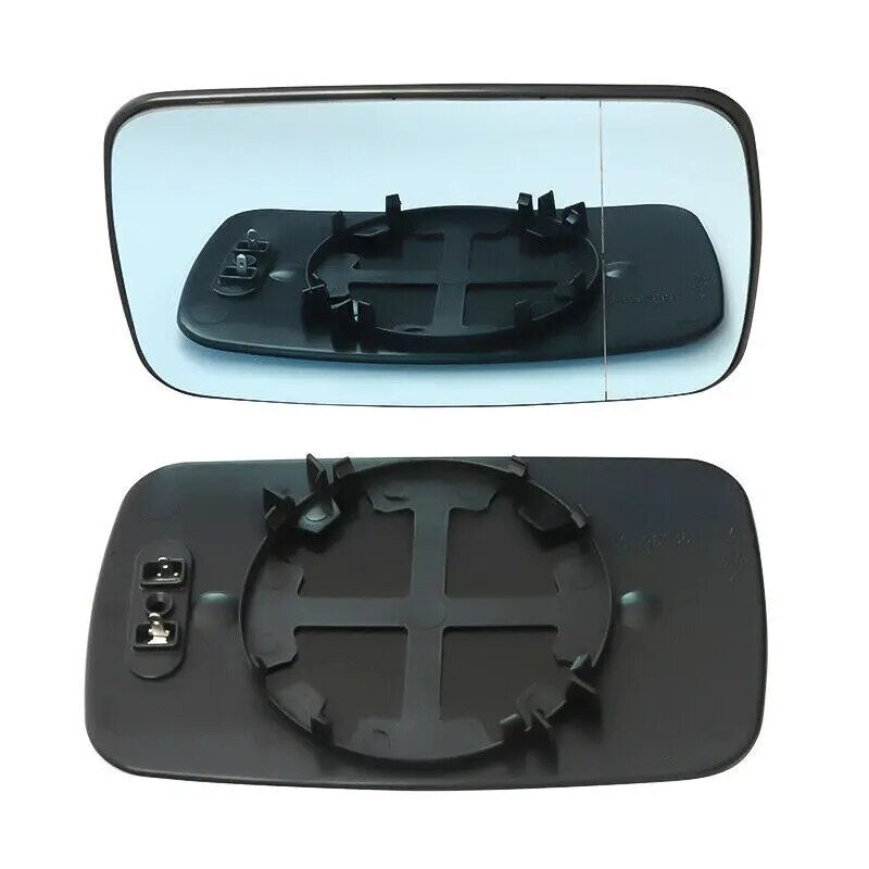 Heated Side Rearview Mirror Glass Heater Anti-fog Defrosting Door Wing Mirror Sheet Fit For BMW E46 1998-2006