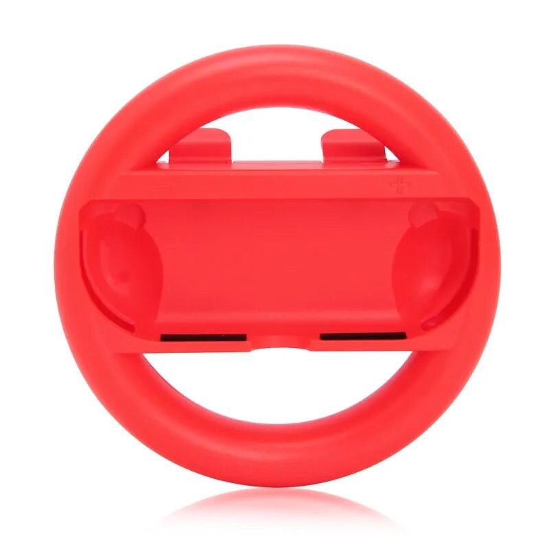 2Pcs Left&Right Game Steering Wheel Controller Handle Holder Grip For Nintendo Switch OLED JoyCon Controller Gamepad Accessories