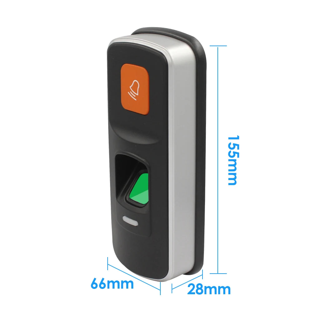 Biometric Access Control Reader Fingerprint with Management Card RFID 125Khz Access Control System Support WG 26 1000 User