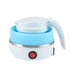Folding Silicone Electric Water Kettle Outdoor Camping Travelling Hiking Kitchen Tools 0.6L Portable Mini Tea Pot Coffee Kettle