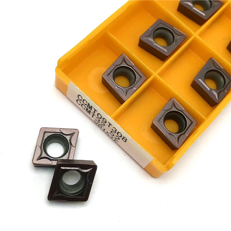 CCMT060204 CCMT09T304 CCMT09T308 Internal Turning Tool Carbide Insert High Quality Lathe ToolCNC Steel Processing Turning Insert