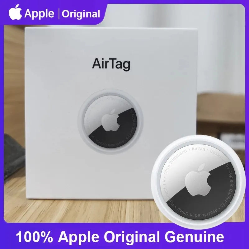 Apple AirTag Track Genuine--- (Key Finder Search Smart Tag Tracker GPS Label Locator For Children Pet Dogs Cat keychain)