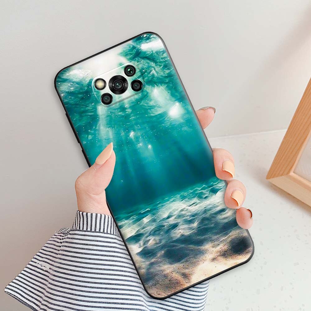 Case For Xiaomi POCO X3 NFC Case Xiaomi POCO X3 Pro Soft Silicone Back Cover For Xiaomi POCO X3 NFC TPU Phone Case POCO X3 Pro