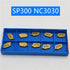 SP200 SP300 SP400 PC9030 NC3020 NC303 Grooving Cutting Tool Turning Insert High Quality Carbide Inserts Lathe Cutting Tool