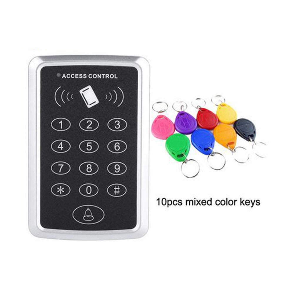 125KHz RFID Access Control Keypad EM Card Reader Door Access Control System Door Lock Opener Keyboard System