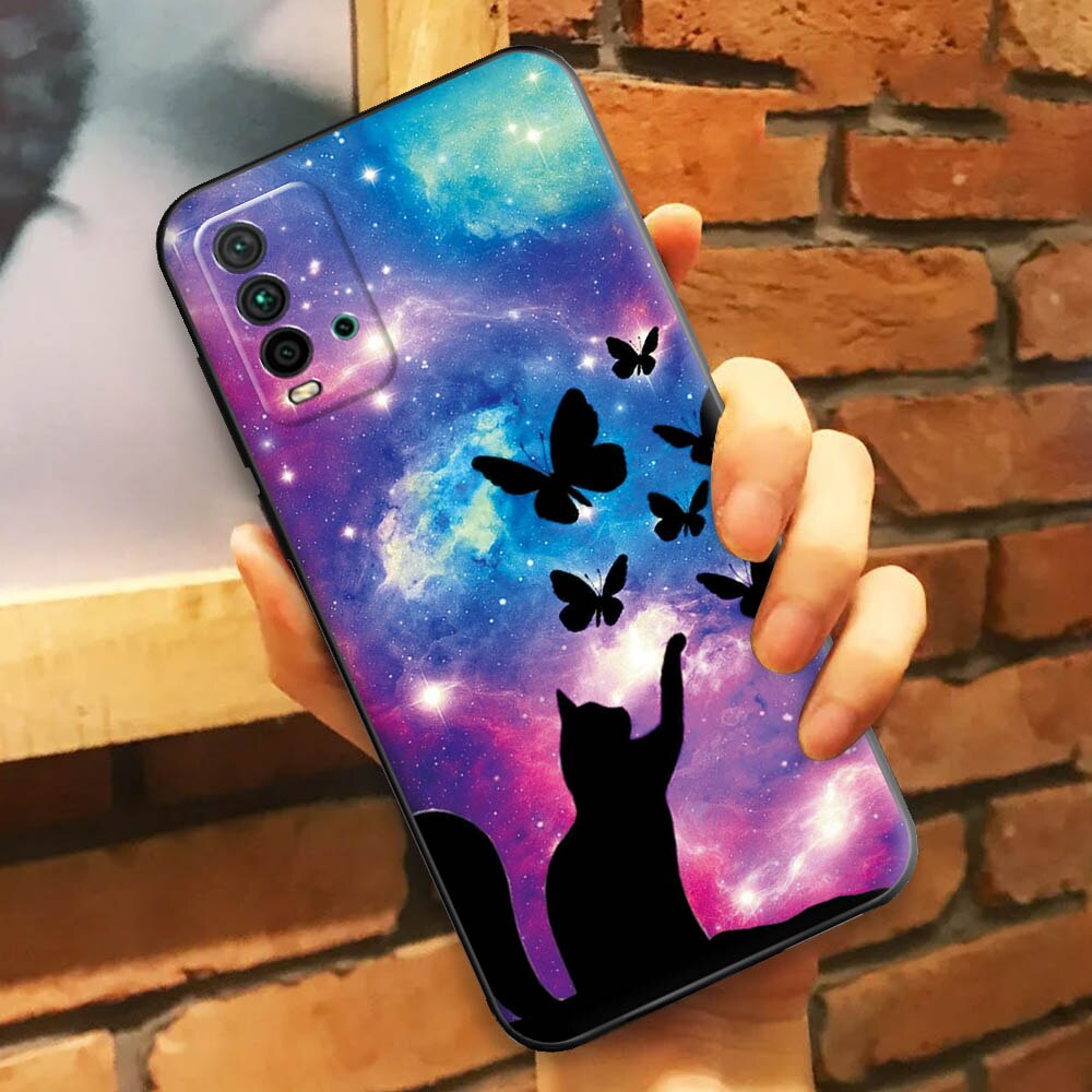 Case For Xiaomi Redmi 9T Case on Redmi 9T Soft Silicone TPU Back Cover Case For Xiaomi Redmi 9T Cool Fashion Bumper Cute Case