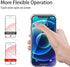 Transparent Cell Phone Ring Holder Stand 360° Degree Rotation Clear Finger Grip Kickstand Compatible Various iPhones Case