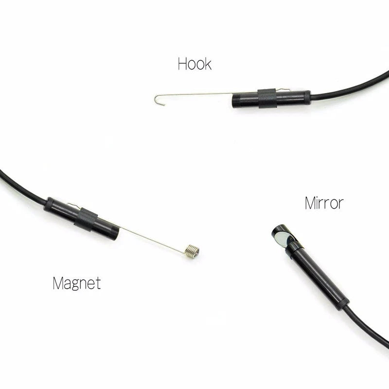 Car Endoscope Camera Diognostic Tool Soft Tube Inspection IP Camera Android IOS Phone Control Wifi Endoscope Camera