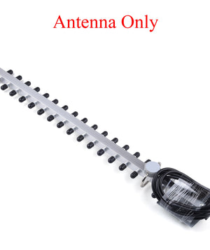 FR&RU Warehouse 2.4G 25dBi Antenna 2400-2500MHz Outdoor Wireless Yagi Antenna RP-SMA Male For Router Booster Amplifier Modem