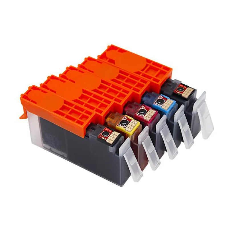 ASW 3set PGI525 PGI 525 CLI 526 Ink Cartridges for Canon Pixma iP4850 ix6550 MG5150 MG5250 MG6150 MG8150 MX885 MG5350 Printer