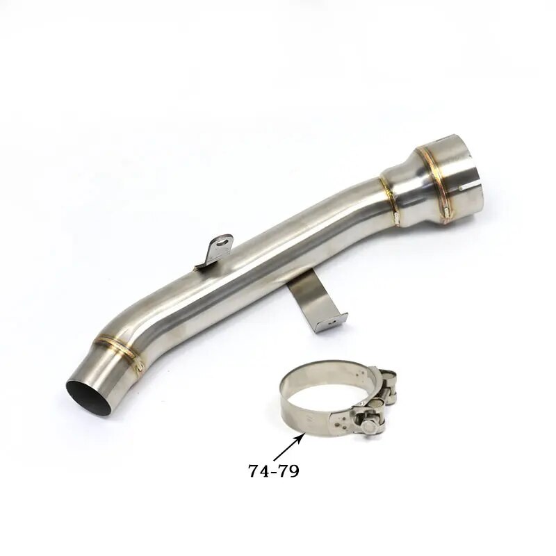 Motorcycle Exhaust System Modified Middle Intermediate Connecting Pipe For Suzuki GSXS1000 GSX-S1000F GSX S1000 2015-2019 Year