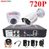 4CH DVR CCTV System 2PCS Cameras 1080P 2MP Video Surveillance 4CH 5 in 1 DVR Infrared AHD 1200 TVcctv camera security system kit