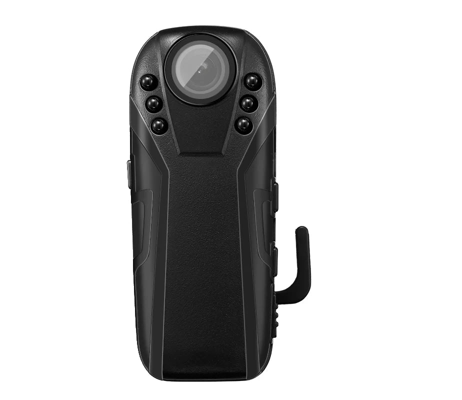 Mini CCTV Body Worn Camera Portable Camcorder Video Audio Recorder Motion Detection IR Night Vision 5m Wide Angel Lens125 Degree