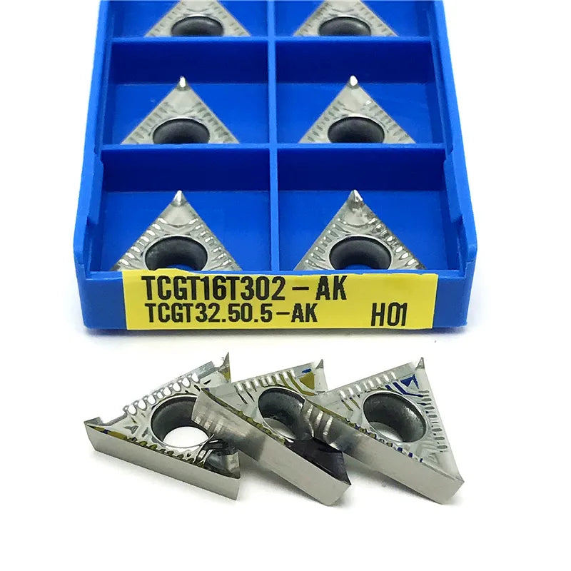 TCGT110202 TCGT110204 TCGT16T302 TCGT16T304 TCGT16T308 Aluminum Insert Internal Turning Tool High Quality Lathe Turning Insert