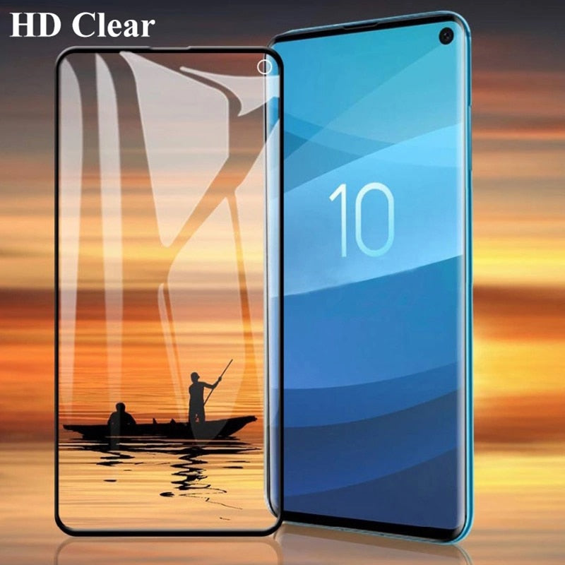20D Full Curved Screen Protector For Samsung Galaxy S9 S10 S8 Plus Note 8 9 Tempered Glass For Samsung s10 5G Film