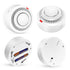 Tuya WiFi Smoke Alarm Fire Protection Smoke Detector Smokehouse Combination Fire Alarm Home Security System Firefighters