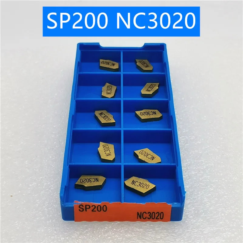 SP200 SP300 SP400 PC9030 NC3020 NC303 Grooving Cutting Tool Turning Insert High Quality Carbide Inserts Lathe Cutting Tool