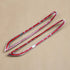 For 2016 2017 2018 2019 2020 2021 Mercedes GLC X253 ABS Chrome Car Rear Fog Light Lamp Cover Trims