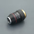 195 Black Achromatic Objective 4X 10X 20X 40X 60X 100X High Quality Microscope Objective Lens RMS 20.2mm Objective Parts