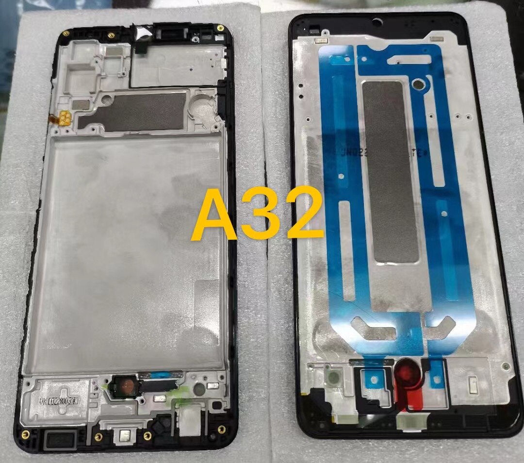 Phone Screen Plate Panel Frame For Samsung A12 A32 A02S A03s A02 A42 A62 A10E A20E Original New Housing Middle Chassis LCD Bezel