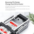 ORICO Hard Drive Caddy 2.5 to 3.5 inch Stainless Internal Hard Drive Mounting Bracket Adapter 3.5 inch SATA HDD Mobile Frame