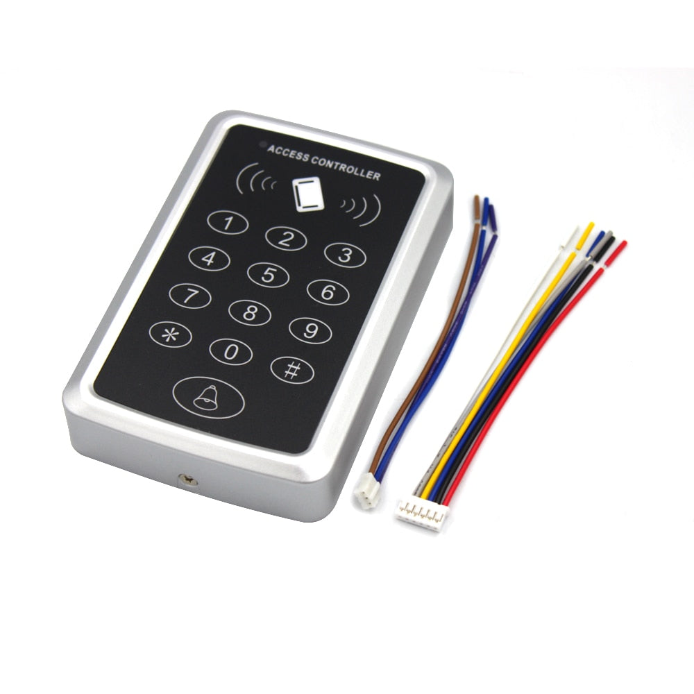 125KHz RFID Access Control Keypad EM Card Reader Door Access Control System Door Lock Opener Keyboard System