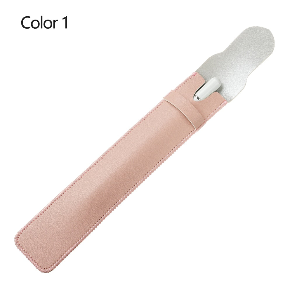 Stylus Pen Cover For IPad Apple Pencil Case Holder Soft Leather Anti-scroll Pouch Cap Nib Cover Tablet Touch Pen Protective Case