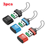 Mini USB Micro SD TF Card Reader USB 2.0 Mobile Phone Memory Card Reader High Speed USB Adapter For Laptop Accessories