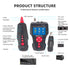 Original Noyafa NF-8601W Multifunction Network Cable Tester RJ45 RJ11 BNC POE PING Crosstalk Test Network Wire Cable Tracker