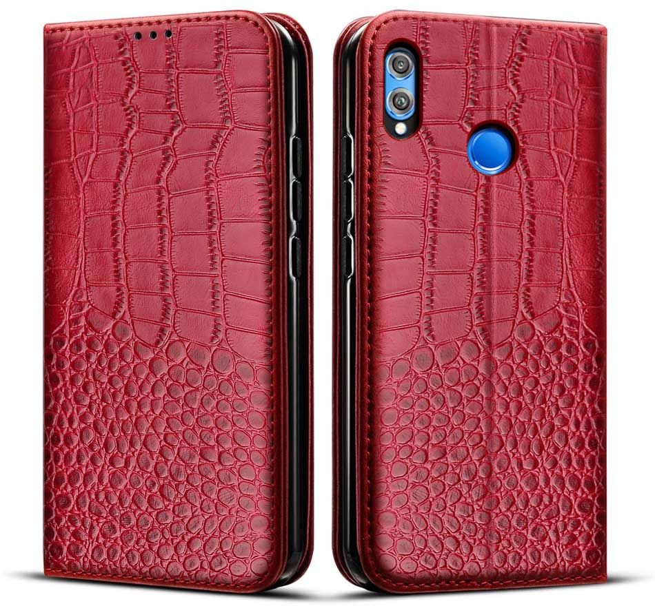 Case for Huawei P20 Lite Case flip Crocodile texture leahter Phone Case For Huawei P20lite P 20 Lite cover