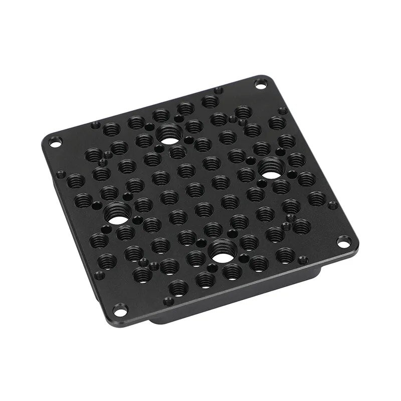 CAMVATE Aluminum Camera Cheese Mounting Plate Multipurpose Compatible With Standard 75mm VESA Mount For Camera / Monitor cage