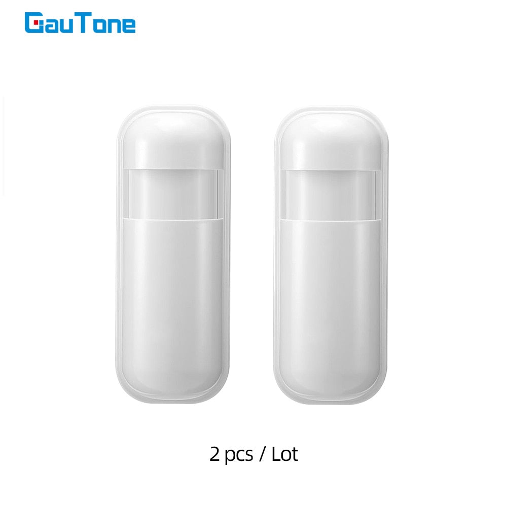 GauTone PIR Motion Sensor Detector 433MHz eV1527 for Home Alarm System Wireless Infrared Motion Detector