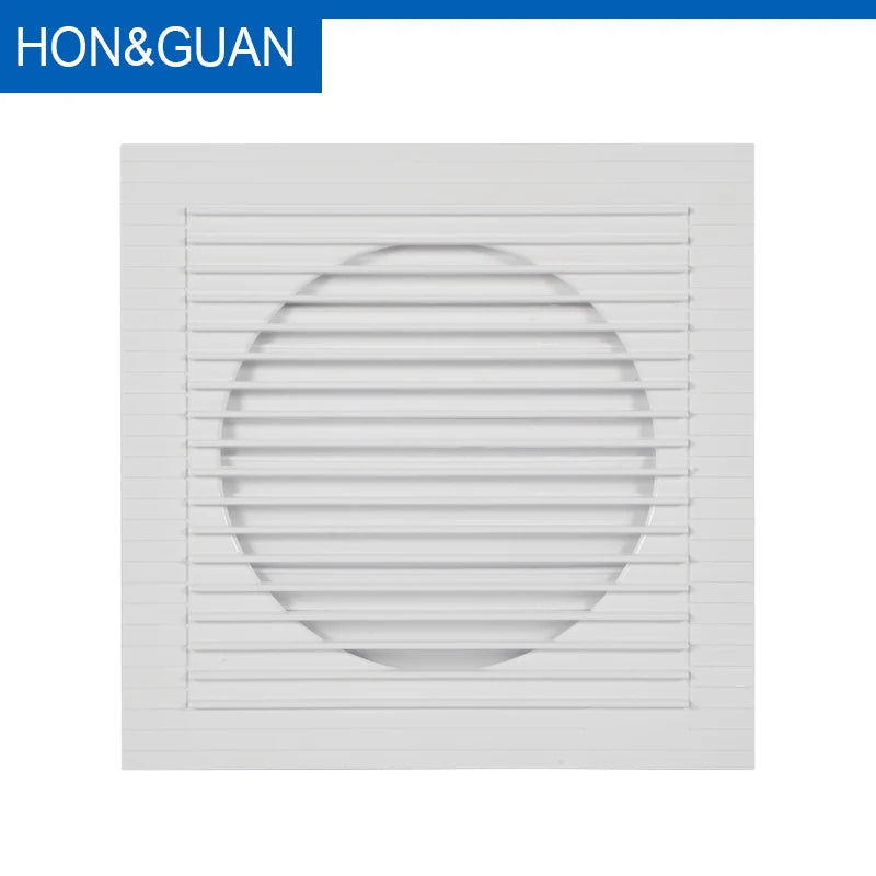 Hon&Guan 4" Silent Exhaust Fan Strong Power Air Extrator for Wall  Ceiling Window Ventilator Ventilation Household 110V/240V