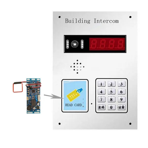 RFID ID Embedded Access module,intercom buliding access control lift control with 2pcs mother ID card 10pcs ID key fob,min:1pcs