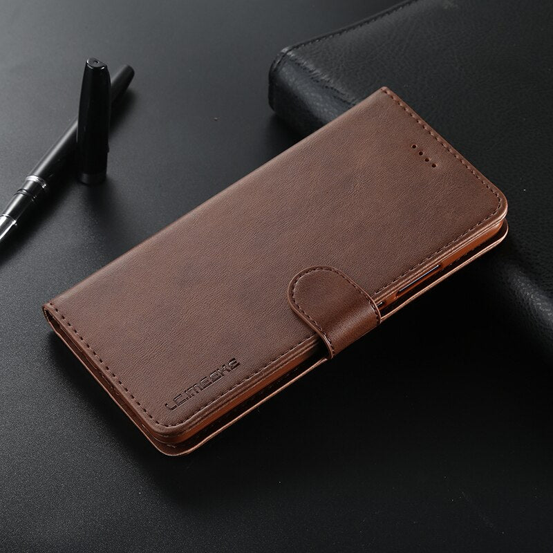 For iPhone 8 Case Leather & Silicone Flip Cover Phone Case Apple iPhone 8 Case For iPhone 7 Plus Wallet Cover Stand Card Slot