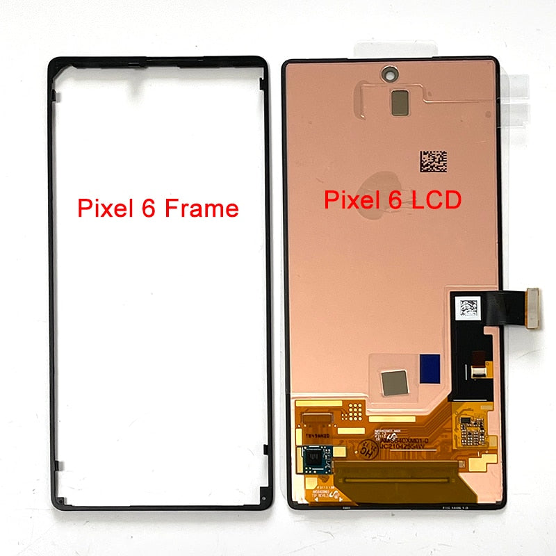 Original AMOLED LCD For Google Pixel 6 Pixel 6A Display Screen Frame Touch Panel Digitizer For Google Pixel 6 Pro 6Pro LTPO LCD