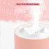 White Snow Mountain Humidifier 500ML Ultrasonic USB Aroma Air Diffuser Soothing Light Aromatherapy Humidificador Home Difusor