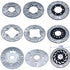 Front Rear Brake Disc Rotor 108 130 158 170 180 190MM For 125cc 150cc 200cc 250cc Quad Pit Dirt Bike ATV UTV